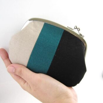 up-cycled clutch