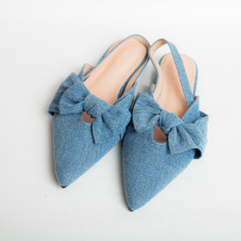Fashionable Denim Flats