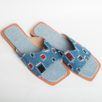 Fashionable Casual Denim Slippers